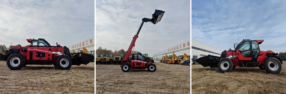 telescopic articulated wheel loaders 6